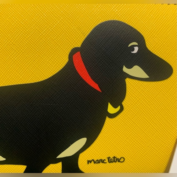 NWT Marc Tetro Dachshund Dog Wallet - Picture 5 of 5